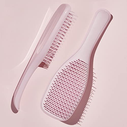 Tangle Teezer Ultimate Detangler Hairbrush & Scalp Massager Bundle, to Exfoliate and Detangle All Hair Types, Millennial Pink and Purple