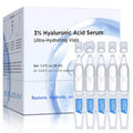 3% Hyaluronic Acid Serum Ultra-Hydrating Vials, 30 Pack Skin Repair Hyaluronic Acid Tubes, Single-Use Anti-Aging serum for face Wake Nature Perfection Tubes Vials (#1)
