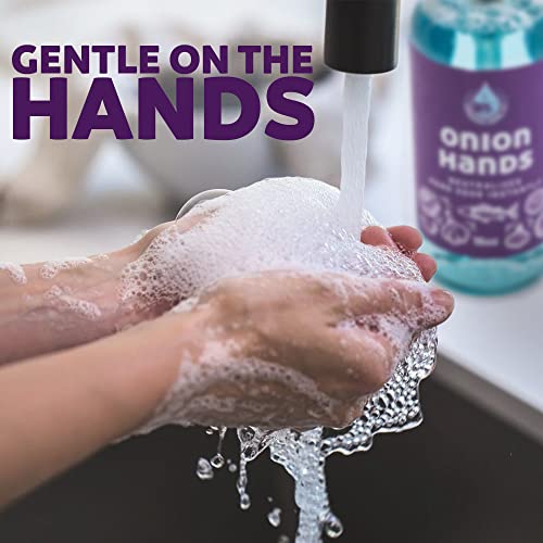 Odor-Eliminating Hand Wash ? Instantly Removes Onion, Garlic, Fish & Strong Scents ? Unscented, Organic Soap upgrade, 16 fl oz ? Made in USA