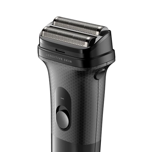 Bikini Trimmer for Women Pubic Hair: 2 in 1 Electric Razors for Women - Rechargeable Electric Shaver - IPX7 Waterproof Lady Shaver for Travel & Shower Use in Summer