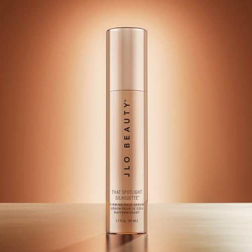 JLO Beauty That Spotlight Silhouette Firming Neck Serum, Hydrating & Sculpting Treatment with Peptides, Red Algae & Hyaluronic Acid, Dermatologist Tested, 50ml