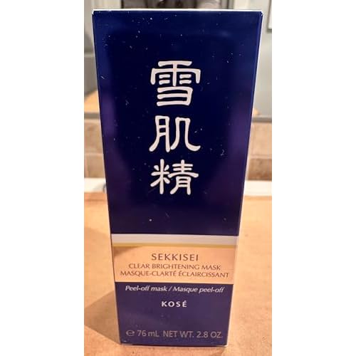 SEKKISEI Clear Mask, Peel-Off Facial Mask, 2.8 Ounce