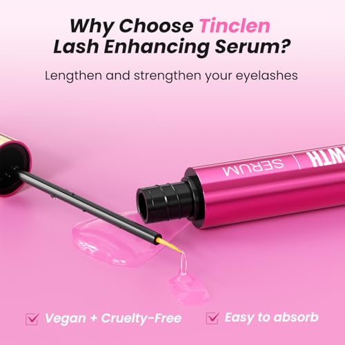 Eyelash Growth Serum - Volumizing Lash Serum for Longer & Thicker Lashes - Natural, Vegan & Gentle (5 mL)