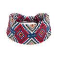 Cicy Bell Headband for Women Boho Yoga Workout Vintage Traditional Folk Patterns Head Wrap Trendy Running Hiking Cycling Hairband