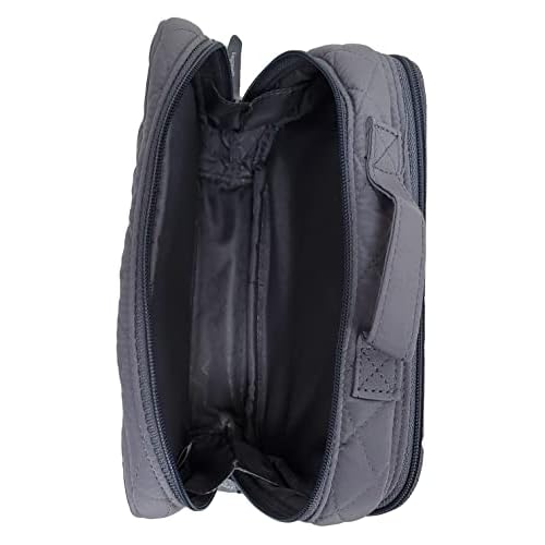 Medium Iconic Blush & Brush Makeup Case (Carbon Gray)
