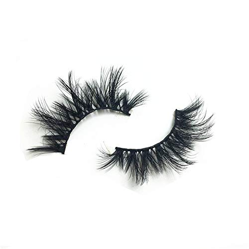 DAODER False Eyelashes Fluff Faux Mink Lashes 3D Wispy Lashes 7 Pairs Pack Dramatic Long Thick Volume Fake Eye Lash Multipack