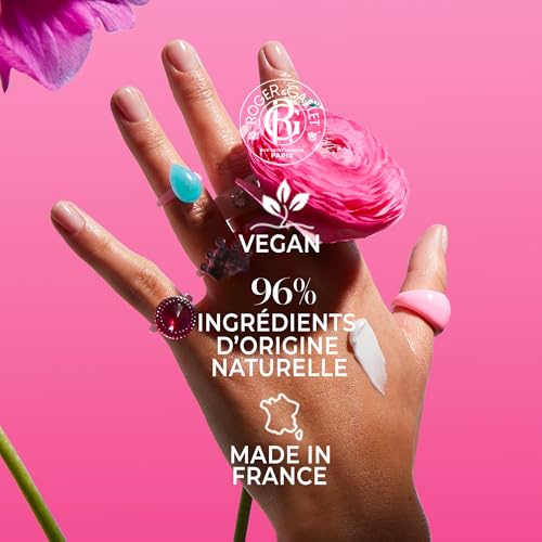 ROGER & GALLET | Hand and Nail Cream | Nourishing Hand Cream & Hand Moisturizer | Hand Lotion Hand Care (Rose | 1 oz)