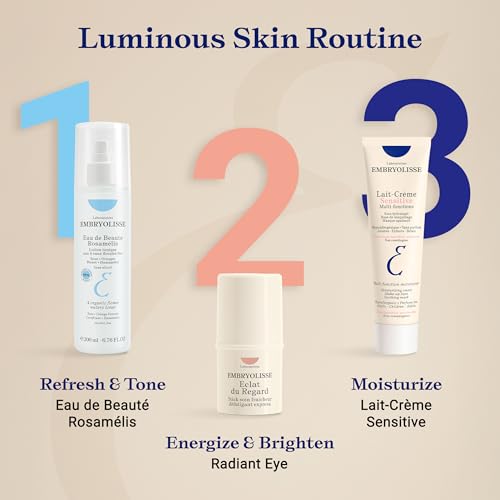 Embryolisse Lait Creme Sensitive Moisturizer. Hypoallergenic Face & Body Cream for All Skin Types With Aloe Vera & Shea Butter. Fragrance Free & Suitable for Sensitive Skin