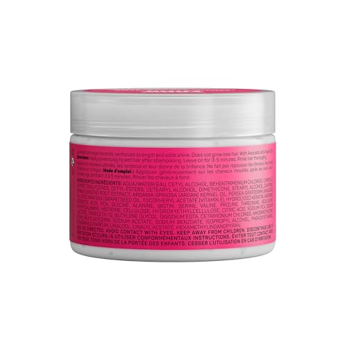 Marc Anthony Deep Conditioning Hair Mask for Dry & Damaged Hair, Grow Long Biotin - Argan Oil, Caffeine & Keratin Anti-Frizz Leave-In Repair Treatment For Split Ends & Breakage,(Pack of 2)