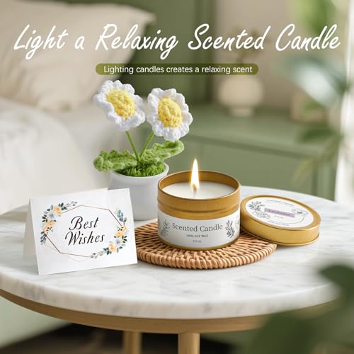 Get Well Soon Gift Basket for Women, Spa Self Care Gift Box with Plush Blanket, Sympathy Care Package for Women After Surgery, Birthday Think of You Gifts for Mom Her Sister Wife Feel Better