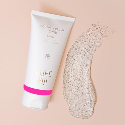 Pure Fiji Coconut Crush Scrub, Guava (6oz/180ml)