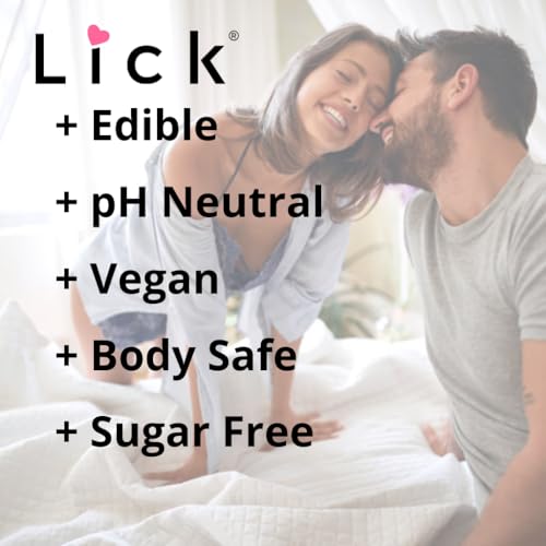 LICK Rose & Jasmine Floral Scented Body Oil ? Lightweight Daily Hydration with Almond Oil & Vitamin E ? 4 oz
