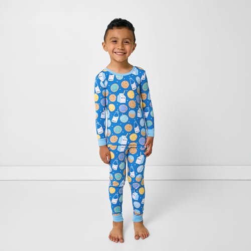 Little Sleepies Two-Piece Pajama Set for Boys & Girls, Soft Viscose from Bamboo Toddler Pajamas for Kids, Family Matching PJs
