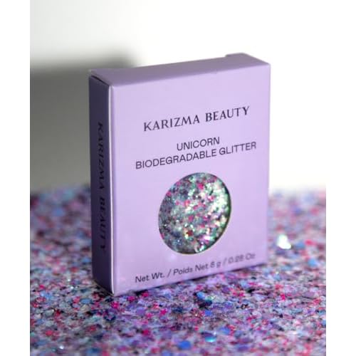 Unicorn Strobe Chunky Glitter // Karizma Beauty for Face and Body Festival Sparkles 10g