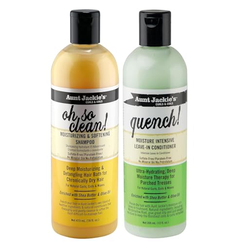 Aunt Jackie's Oh so Clean! Shampoo & Quench Leave-in Conditioner