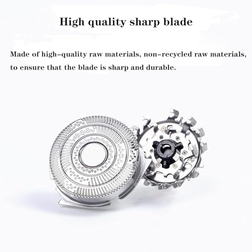 HQ9 Replacement Shaver Head Blades for Philipss Norelcos HQ9070 HQ9080 HQ8240 8260 PT920 8140XL 8160XL 8170XL for Electric Razor Replacement blades 3pack