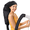 Upgraded Large Hooded Hair Dryer Bonnet Cap with Long Tube for Fast Drying, Fits All Head Sizes and Hair Styling