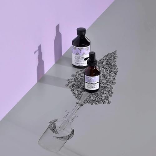 Davines Naturaltech Calming Shampoo, Soothing & Relieving for Sensitive Scalp - With Blueberry Phytoceuticals - Gentle Cleanser Reduces Itching & Redness, 8.45 Fl Oz