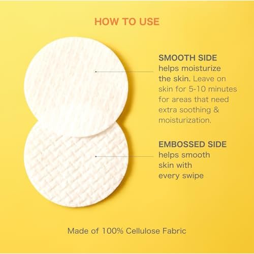 OHUI Miracle Toning Dual Sided Toner Pads | Exfoliating, Soothing, Moisturizing, Smoothing | Glowing Skin, Dullness | Hyaluronic Acid, Vitamin C, AHA, PHA, Niacinamide, Panthenol, Glycerin | K-Beauty