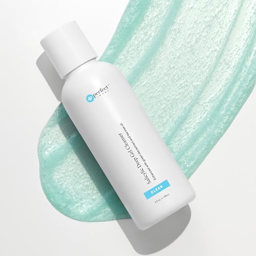 Perfect Image Salicylic Acid Deep Exfoliating Gel Based Cleanser, Professionally Formulated Salicylic Acid Peel Peel Prep Cleanser, Enhanced with Tea Tree Oil and Green Tea Extract