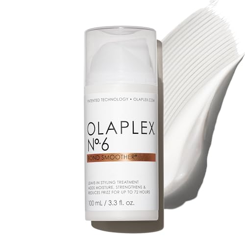 Olaplex N¨¬. 6 Bond Smoother: Leave-In Styling Treatment | Smooths, Conditions, & Strengthens | Frizz Control for Up to 72 Hours | For Coily, Curly, Straight, and Wavy, 100 mL / 3.3 Fl Oz