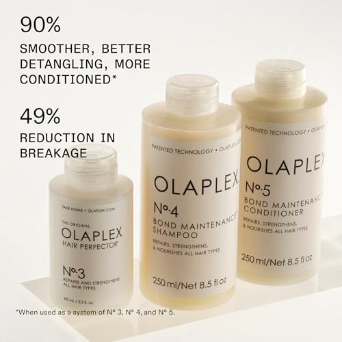 Olaplex N¨¬.4 Bond Maintenance¢â Hair Strengthening Shampoo: Repairs Damage & Defend Against Future Breakage | Replenishes Hydration | For Coily, Curly, Straight, and Wavy