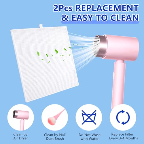 Nail Dust Collector, Powerful Dust Collector Nail Tech with 11-Gear, Professional Cordless Vacuum Nail Fan Dust Collector Extractor Dust Suction Machine for Nail Tech, Nail Salon & Home