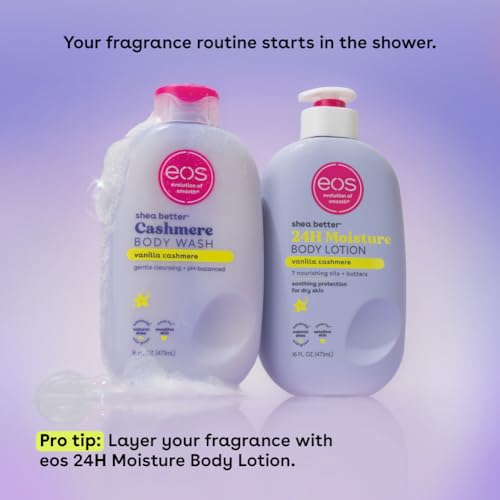 eos Shea Better Body Lotion+ Body Wash, Vanilla Cashmere