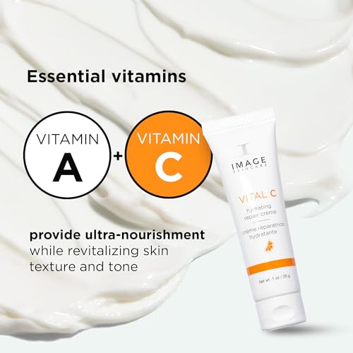 IMAGE Skincare, VITAL C Hydrating Repair Cr?me, Face Night Cream with Hyaluronic Acid, Discovery Size, 1oz