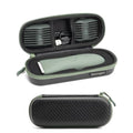 Case for Meridian Trimmer Shaver, Compatible with MANSPOT/LADYSPOT Manscape Groin & Body Hair Trimmer, Hard Travel Cases for Protecting Electric Razor Shavers and Storing Accessories (Case Only)