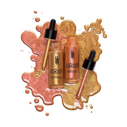 Black Radiance Liquid Radiance Highlighter, Gold Dust, 1 Ounce (Pack of 2)