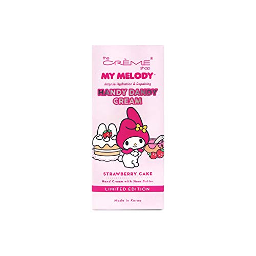 The Cr?me Shop Korean Cute Scented Pocket Portable Soothing Advanced Must-Have on-the-go x Sanrio Hello Kitty Handy Dandy Cream (Strawberry Cake)
