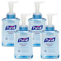 PURELL Brand CRT Healthy Soap Naturally Clean Foam, 17.4 fl oz Hand Soap Table Top Pump Bottle (Pack of 4) - 5013-04