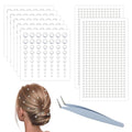 1320 Pcs Hair Gems, Self Adhesive Glitter Hair Jewels, Face Jewels Stickers for Makeup,Crafts, Home Decor Scrapbooking DIY, Face Rhinestones Stick on