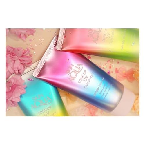 Skin Aqua Sunscreen Tone Up Uv Essence Latte Beige Color 2.82oz(80g) Savon Scent SPF50+ PA++++