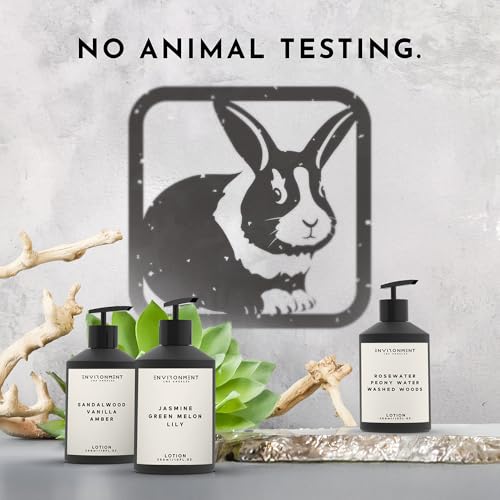 ENVIRONMENT Inspired by Designer TF Oud Wood Lotion, 300ml Luxury Scented Lotion (Oud Wood | Guaiac Wood | Cedar) Bathroom Luxury, Men & Women High-End Body Lotion, Hand Cream, Dry Skin Treatment