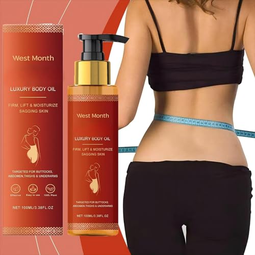 Body Firming Oil, Hydrating and Firming Skin for Women Full Body Use| Nourishes Skin,Reduces Fine Lines,Improves Elasticity (2, red)