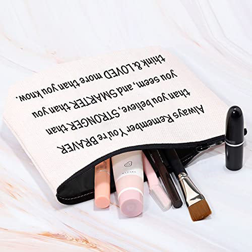 MBMSO 13th Birthday Gifts for Girls Sweet 13 Makeup Bag 13 Year Old Girls Gifts Sweet Thirteen Cosmetic Pouch Travel Case(Sweet 13 Bag)
