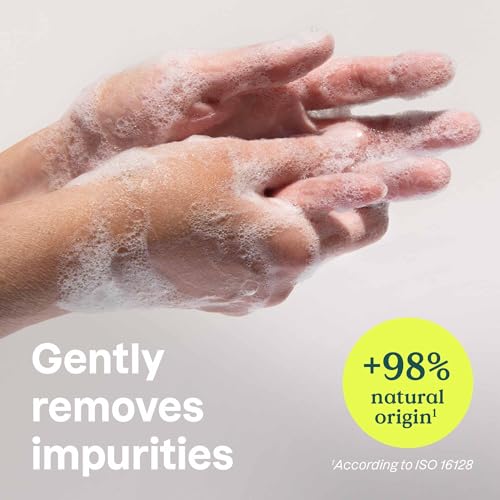 ATTITUDE Foaming Hand Soap Refill, EWG Verified, Natural & Plant-Based Hand Wash, Gentle & Moisturizing, Vegan, Coconut & Wildberries Scent, 30 Fl Oz