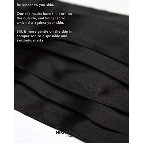 KARIZMA Beverly Hills Silk Face Mask Collection Pack. Fashionable Designer Face Mask for Women. Real Mulberry Silk Masks