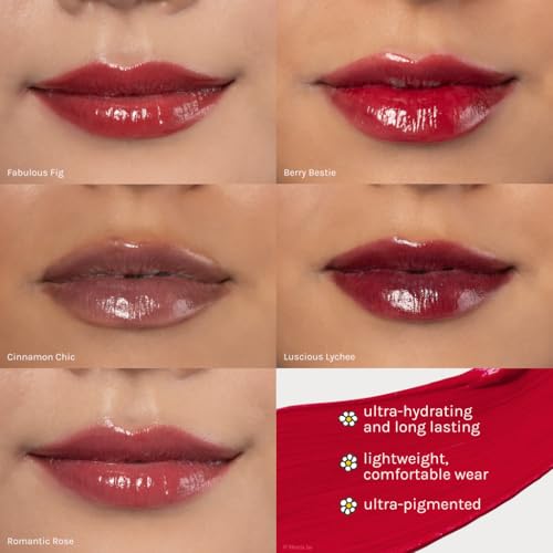 The Cr?me Shop Miffy Lip Stain, Glossy Finish, Long Wear, Formulated with Jojoba Oil, Sunflower Oil to hydrate, soothe, and moisturize lips, Korean formula - Available in 5 Shades (Cinnamon Chic)