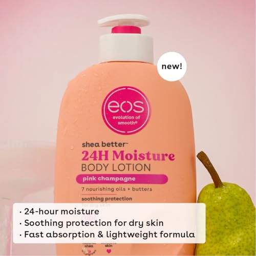 eos Shea Better Body Lotion+ Body Wash, Pink Champagne