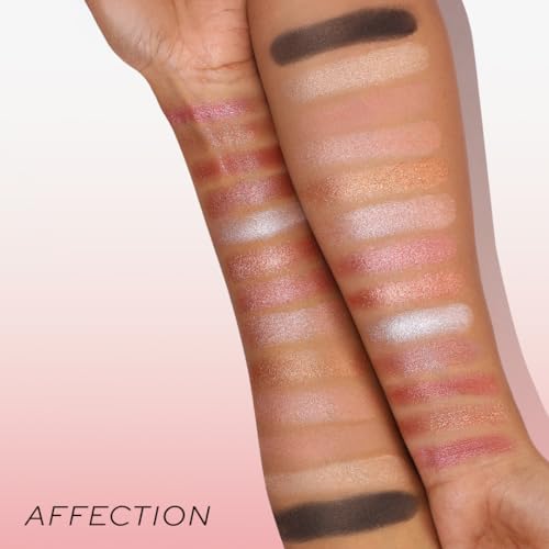 Makeup Revolution Reloaded Palette, Makeup Eyeshadow Palette, Includes 15 Shades, Lasts All Day Long, Vegan & Cruelty Free, Affection, 16.5g