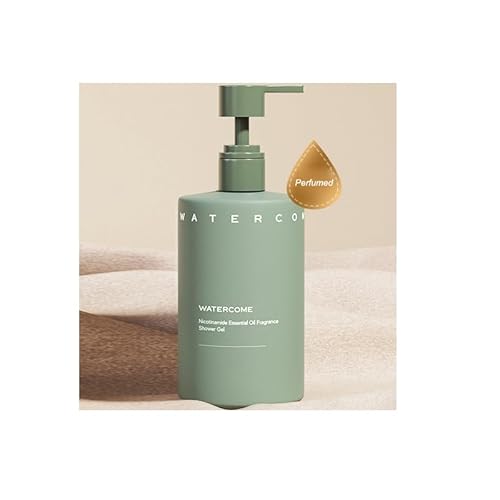 1 PC Updated Version! Watercome Nicotinamide Essential Oil Fragrance Shower Gel, Perfumed Body Wash, Make Skin Clear, Cleansing Moisturizing Nourishing Skin, 400ml.