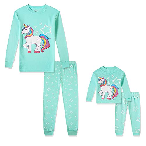 Babyroom Girls Pajamas Matching Doll Pjs Toddler Kids Cotton Sleepwear Christmas Clothes