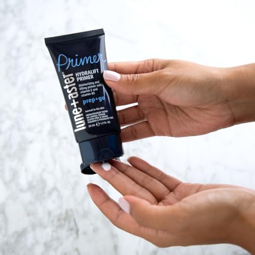 Lune+Aster Hydralift Primer | Moisturizing And Lifting Primer To Plump, Firm, And Smooth. With Vitmin E and B5. For Normal to Dry Skin, 1.7 Fl Oz