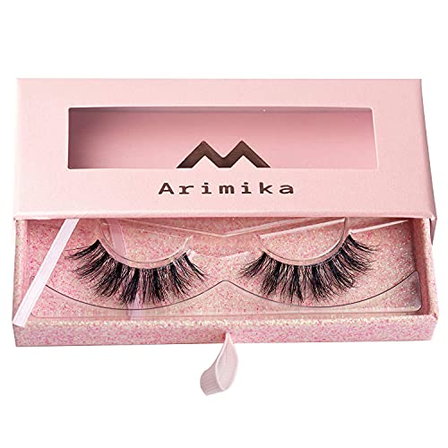 Clear Band Fluffy 3D Mink False Eyelashes- Round Wispy Natural Lashes with a Medium Dramatic Look