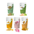 Herbal Skin Care Set | 5 powders in One Pack | Aloe vera, Amla, Orange Peel, Rose & Wild Turmeric powders | 100g Each | DIY Face Mask Powders | By Yogi's Gift¢ç