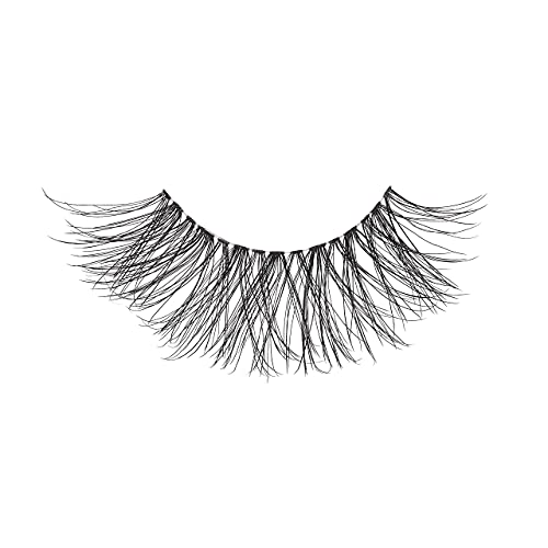 i?ENVY Remy False Eyelashes 3D Collection, Invisible Band, 100% Human Hair Lashes (3 Pack)