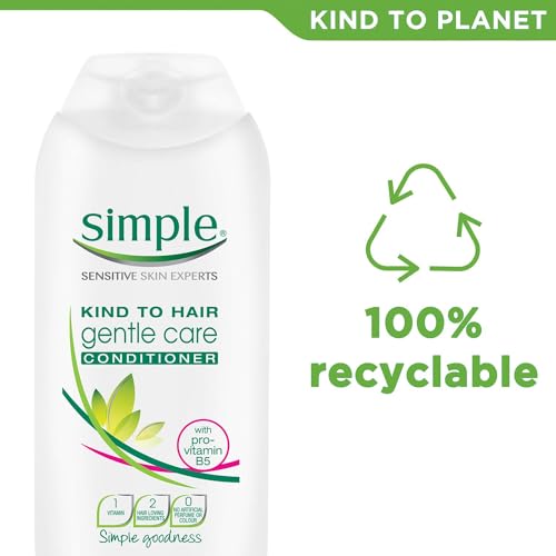 Simple Kind To Hair Gentle Care Conditioner 200Ml - Pack Of 3